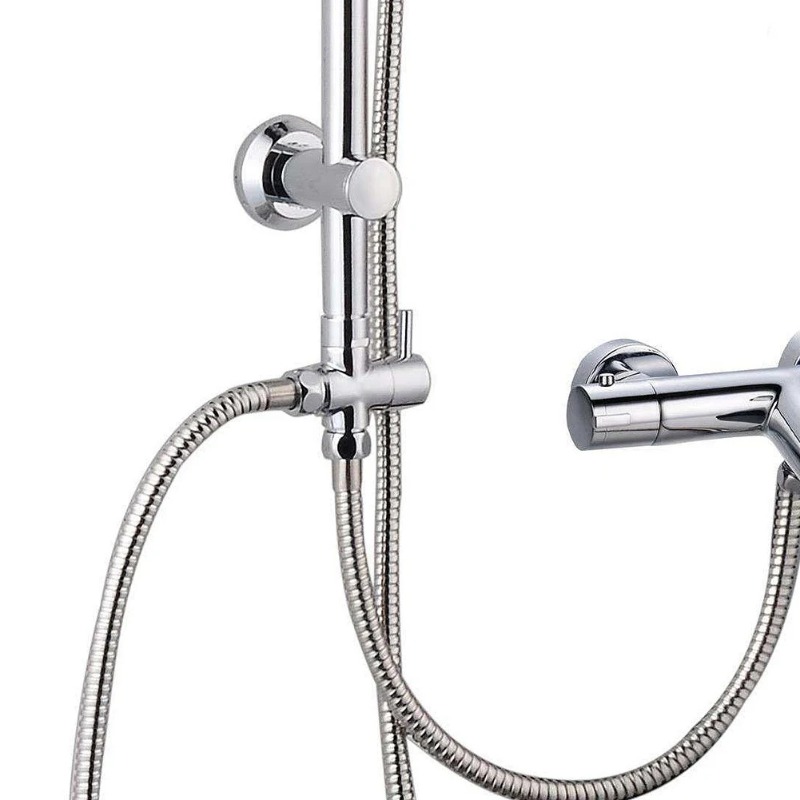 Messing metalen 3-weg douchekop omschakelklep G1/2 drie functieschakelaar adapter connector hoofd kraan badkameraccessoires