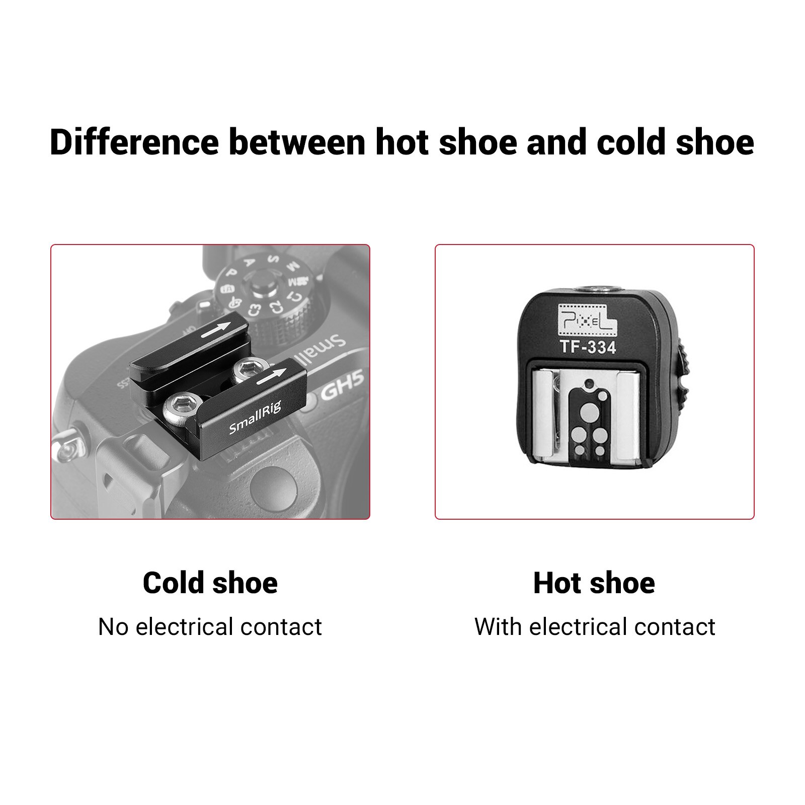 Smallrig Universele Koude Schoen Mount Adapter Beugel Met Schroeven Voor Camera Kooi/Plaat Kit/Microfoon/Lcd/Monitor -1960