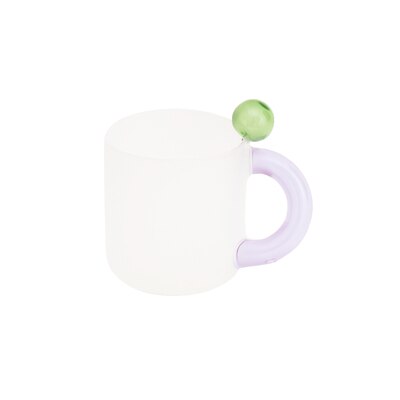 Jelly Beans Fat Mark Cup Glass To Drink Taza Cafe Lovely Ins Manual Color Milk Glass Coffee Cup Lovers: Pink