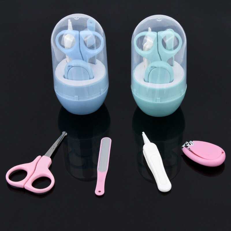 Baby Nagelknipper Roestvrij Staal Baby Nagelknipper Set Kind Nagelknipper Set Van 4 Manicure Gereedschap