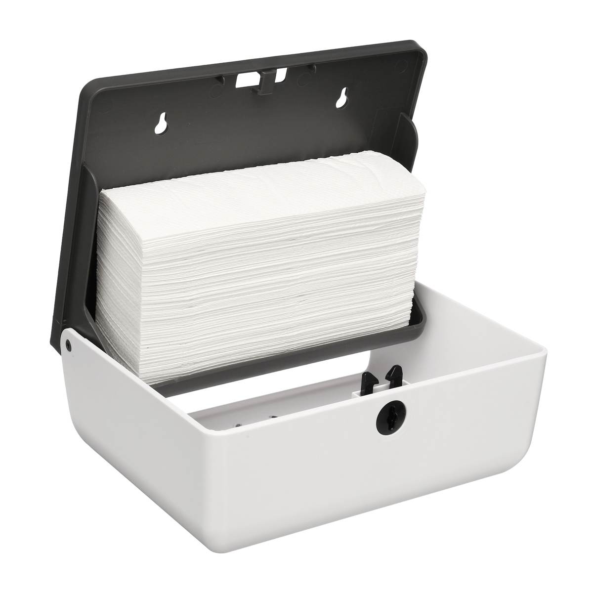 Wall Mounted Hand Paper Tissue Towel Dispenser Industrial Toilet Holder Rack