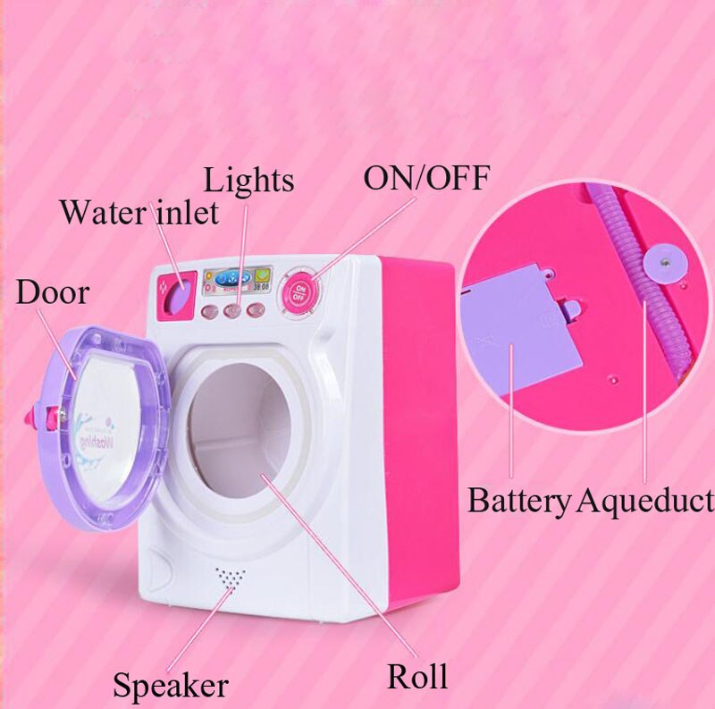 Machine à laver électronique à Mini rouleaux, jeu  – Grandado