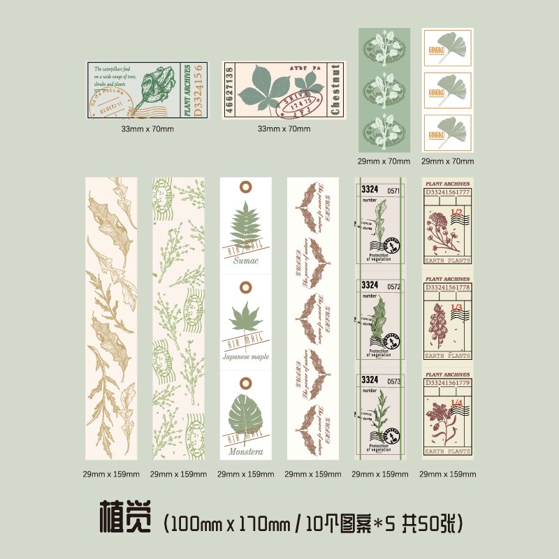 Papel de colección de recibos antiguos Vintage, planificador de papel de fondo decorativo artesanal: 5