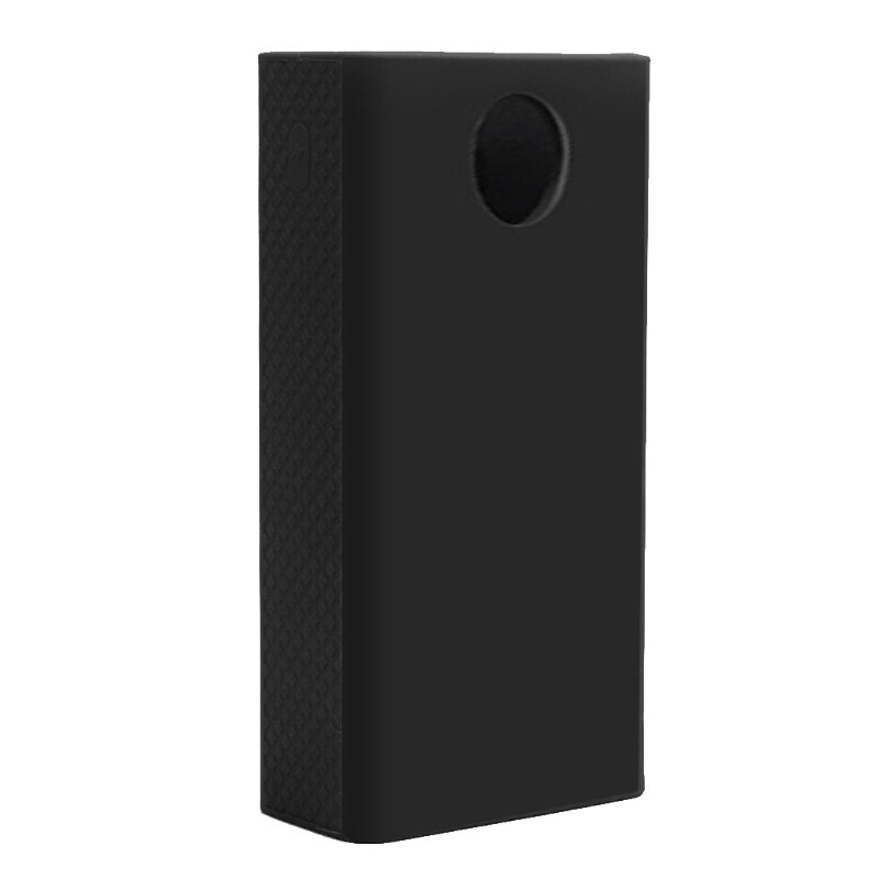 Silicone Case for Romoss PEA40 Power Bank All Inclusive Protection Case Skin Shell 40000mAh Washable Waterproof Sleeve 1XCE: Black