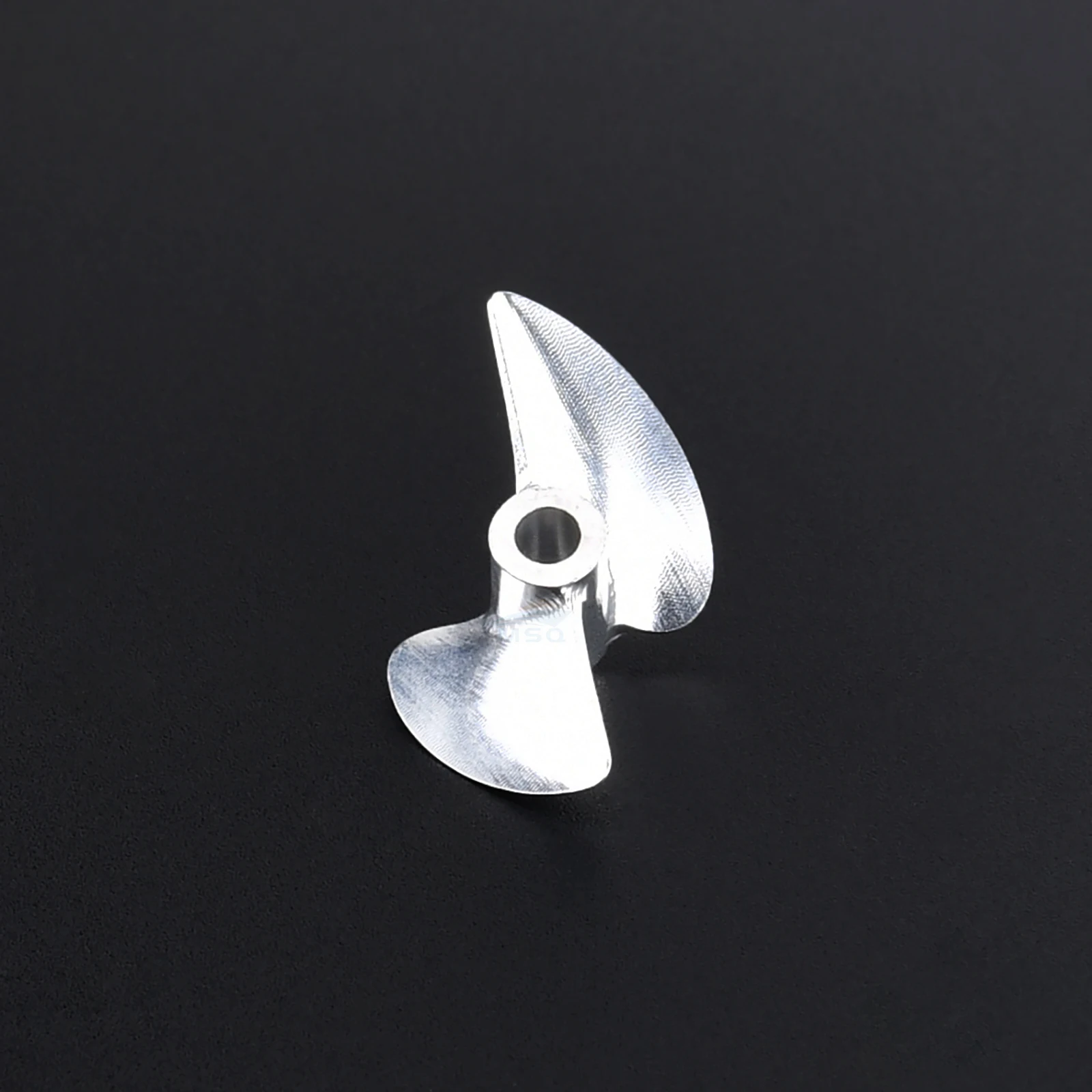 Hélices en aluminium pour bateau RC CNC, 2 pales, D30/32/33/34/35/36/37/38/39/40/41/42/43/44/45mm vis pour arbre d'hélice, 4mm