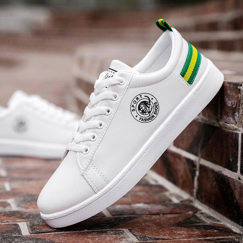 Men's casual shoes Men's Shoes Breathable canvas shoes men outdoor walking shoe Low Non-Leather Casual Shoes: Green / 9.5