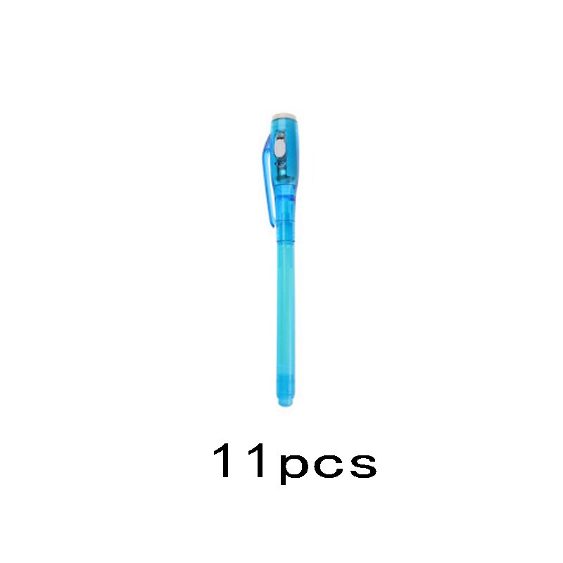 Stylo à bille magique , Invisible lumière UV, stylo à bille pour enfants, , fournitures scolaires, papeterie nouveauté: 18