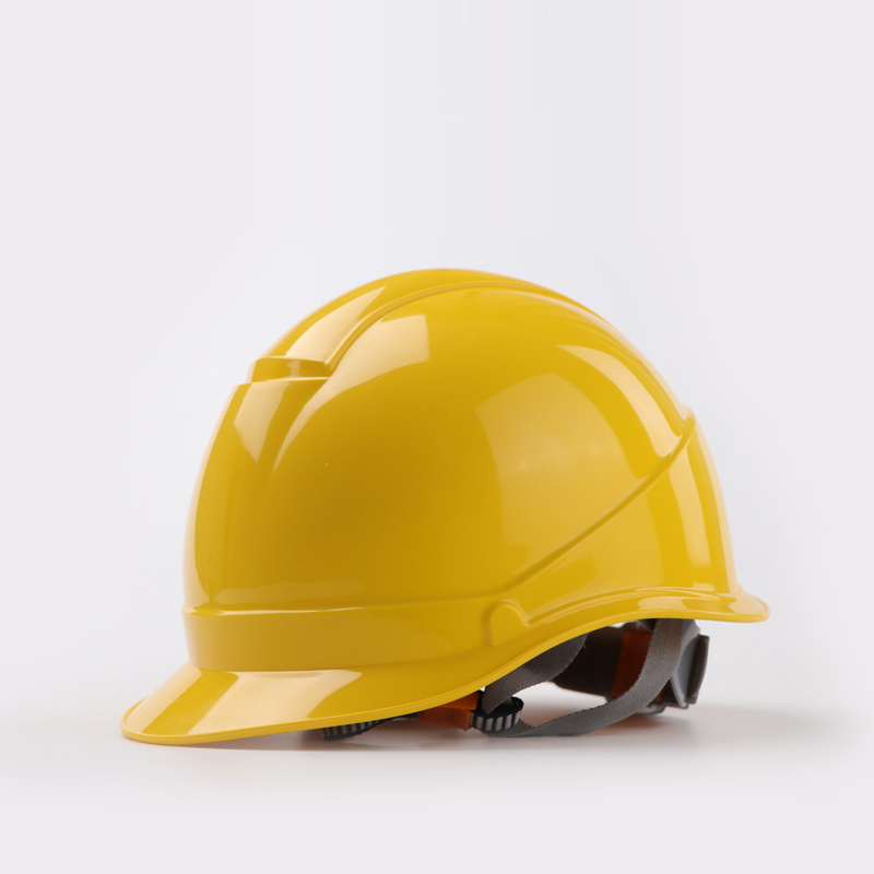 Safety Helmet Work Cap High-strength ABS Material Engineering Helmets Hard Hat Site Construction Protective Hard Hat 5 Colors: Yellow