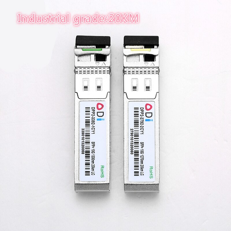 SFP 10G LC 20KM 1270nm/1330nm grado Industriale Singola Fibra SFP Modulo Ottico SFP Transceiver di grado Industriale -40-85 gradi Celsius