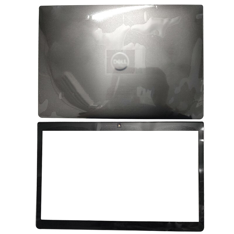 For Dell Latitude E7490 7490 Non-Touch Laptop Case LCD Back Cover/Front Bezel/Hinges/Hinge Cover/Palmrest/Bottom Case Black: AB Cover