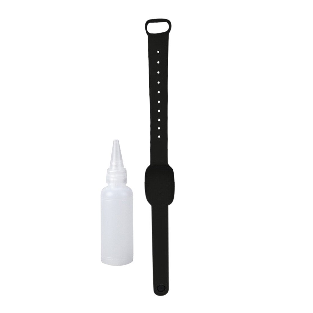 braccialetto Braccialetti Mano distributore Indossabile distributore Disinfettante per le mani di Erogazione di Modo Pulito Strumento Mano braccialetto più pulito d4