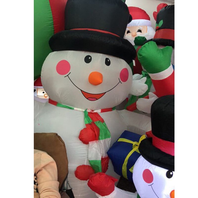 120cm Air Aufblasbare Santa Claus Schneemann Outdoor Luftdurchblasen Weihnachten Dekoration Figur Kinder Klassische Kinder Spielzeug