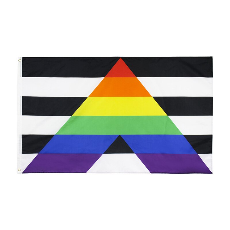 Drapeau pansexuel de Pan de fierté LGBT omnisexuelle d'urijk 90x150cm pour la directe: B650231