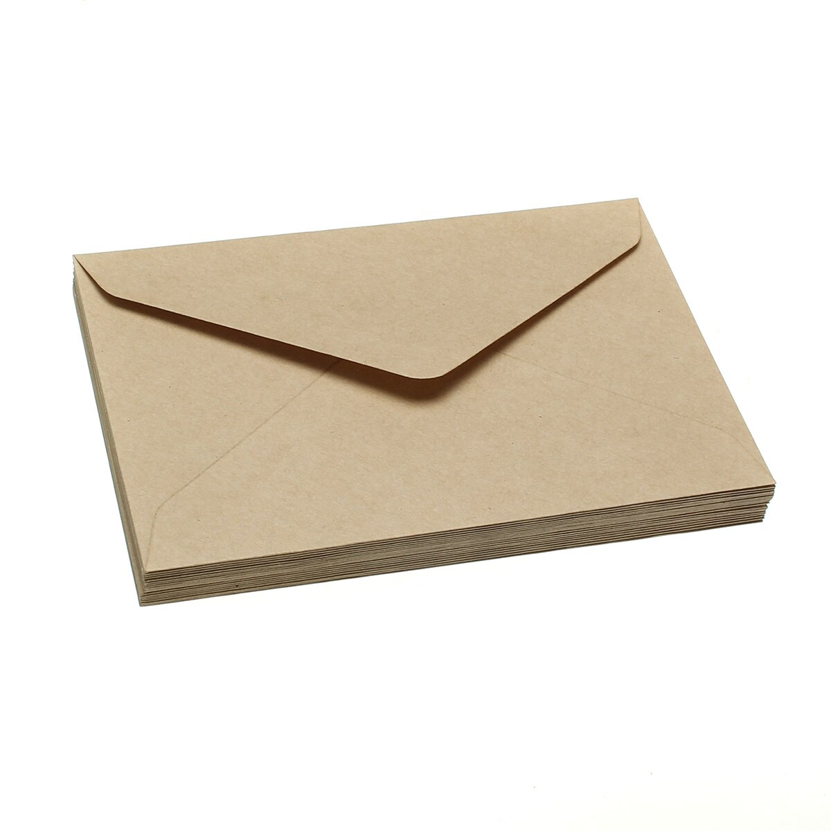 20pcs/set Classical Kraft Paper Envelopes Mini Paper Window Envelopes Wedding Invitation Birthday Party Envelope DIY Craft: Default Title