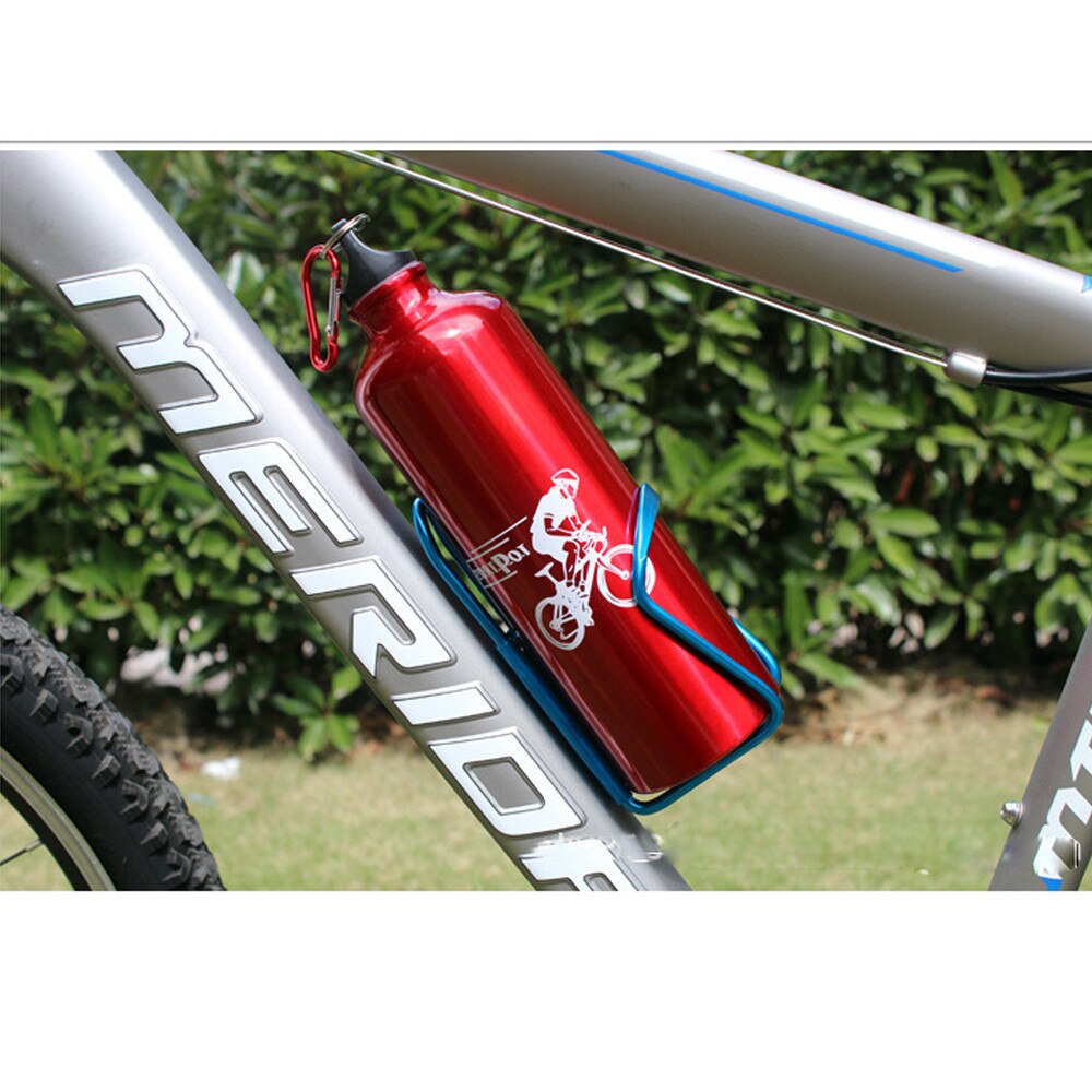 Flaskeholder aluminiumslegering cykel cykling drikkevand flaskeholder holder til mountainbike bur flaskeholder