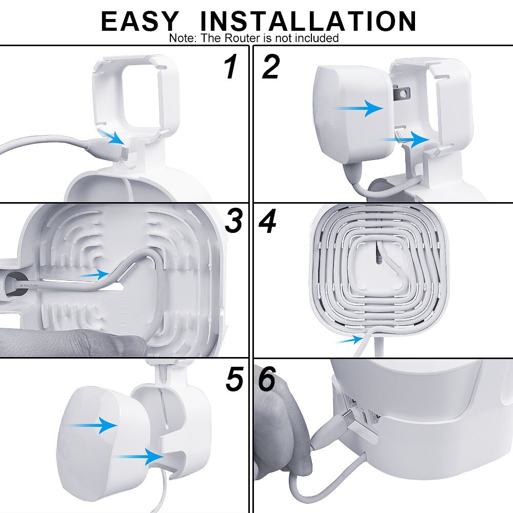 Wall Mount Holder for EERO mesh Home WiFi System Simple and Sturdy Wall Mount Holder Stand Bracket