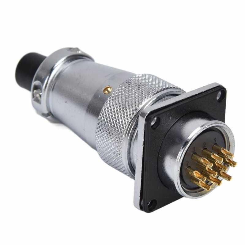 WS24 Aviation Connector Aviation Plug Connector High Temperature Resistance Anti Corrosion for Industrial Needs