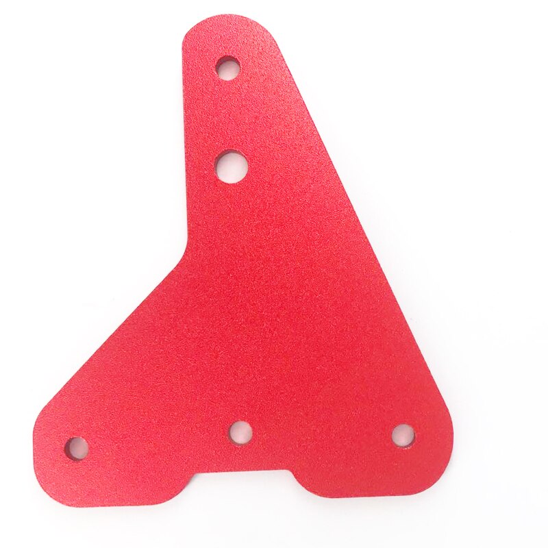 3D Printer Extruder Back Plate + X Motor Front & Back Plaat + Z-As 2.5Mm & 3.0mm Blok Plaat Kit Voor CR-10S Pro CR-10 Max