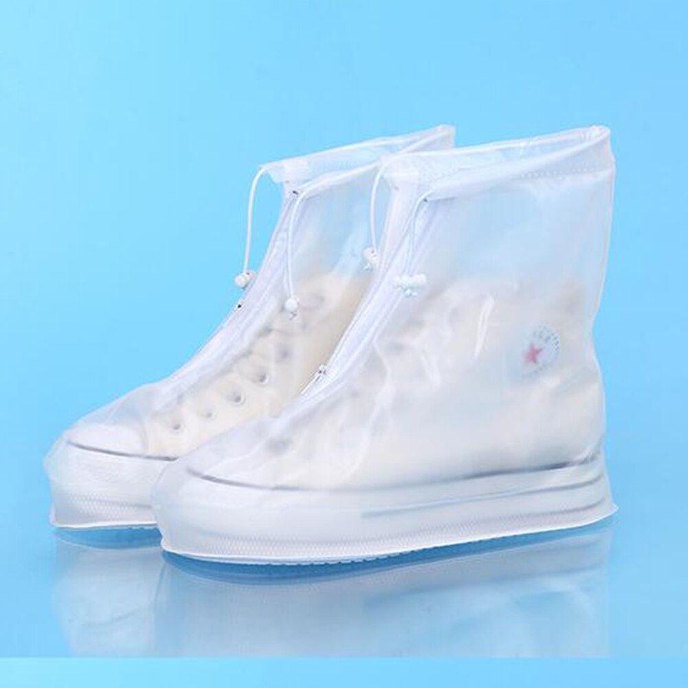 1 paar herbruikbare waterdichte overschoenen voor fietsschoenen, regenkleding voor schoenen om in te wandelen in de beek, bij regen en sneeuw.