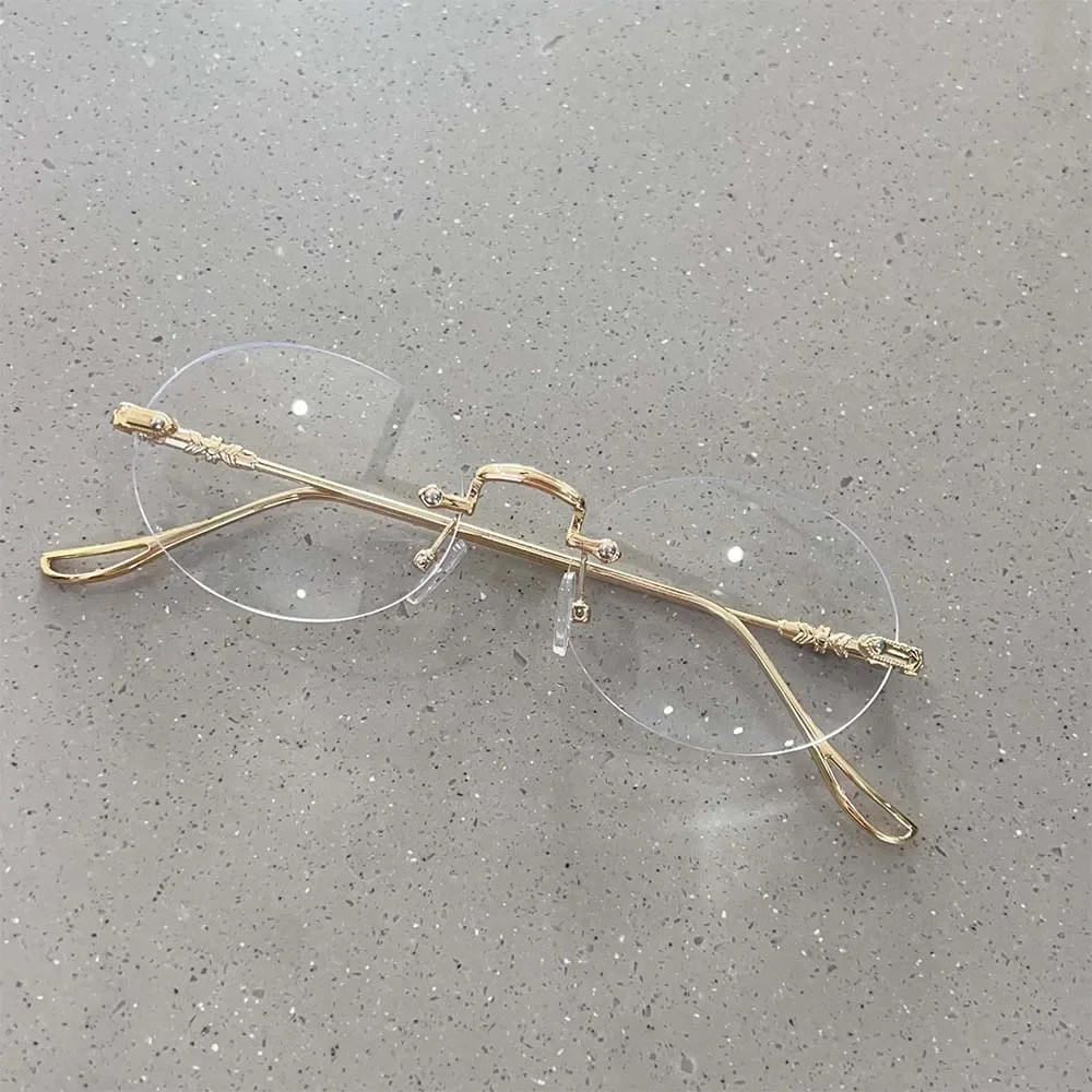 Gafas con montura cuadrada Retro para mujer y niña, gafas ligeras y cómodas antiluz azul, gafas de Color dorado, accesorios de: Castaño