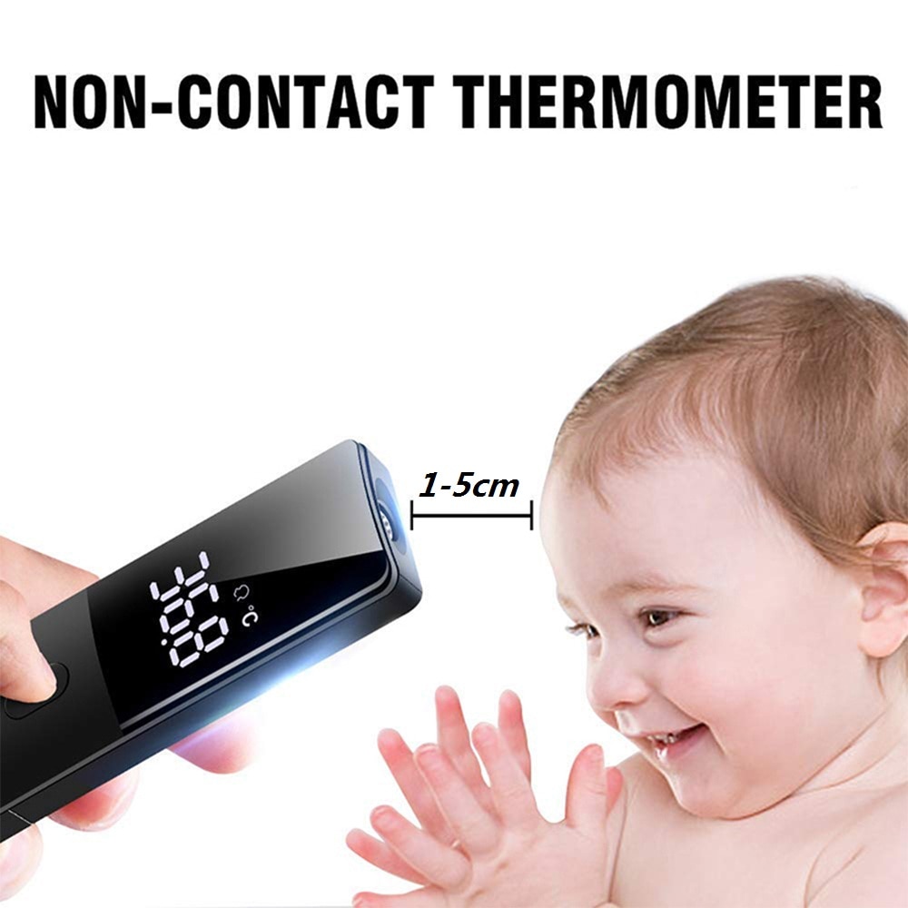 Led infrarød termometer pande baby berøringsfri termometer kropstemperatur feber digital måleenhed værktøj termometro