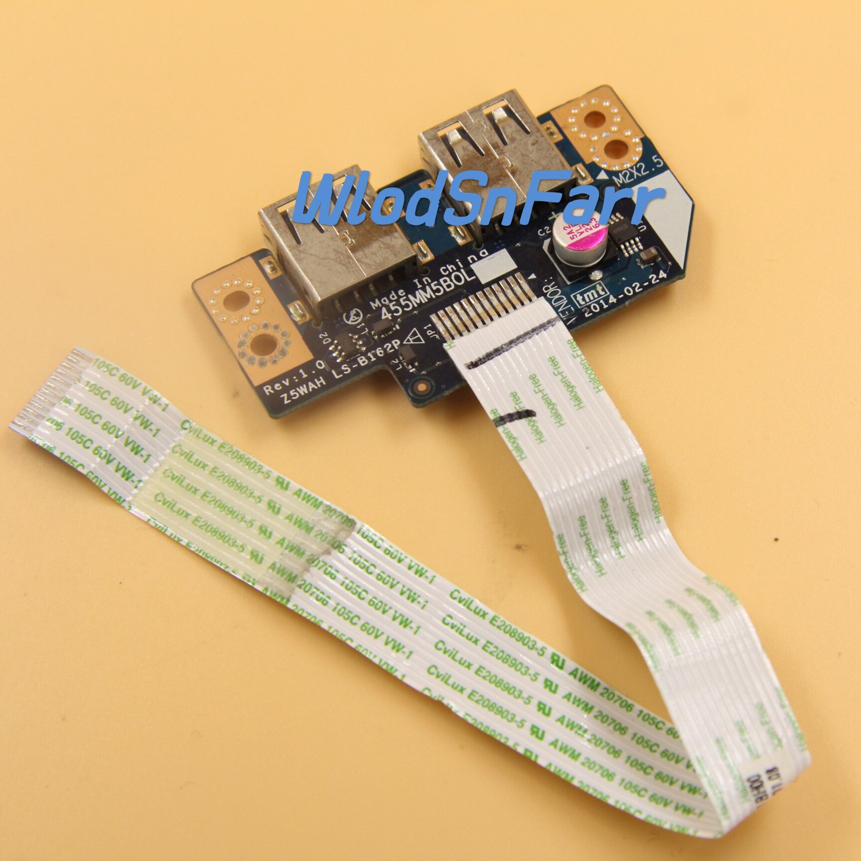 Para ACER Aspire E5-511 E5-571 E5-572 USB con cable 455MM5BOL Z5WAH LS-B162P
