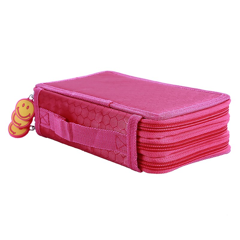 Multifunction Felt Pencil Bag Student Fabric Large Capacity Pencil Case Pen Box School Office Stationery Supplies