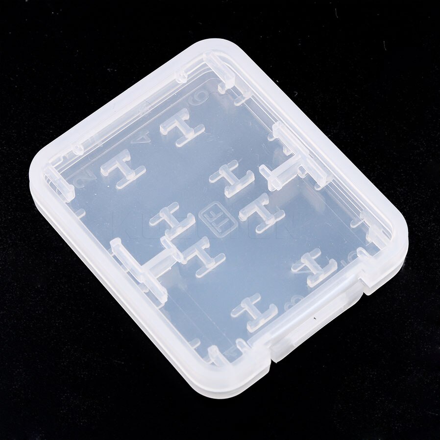 3Pcs/lot 8 IN 1 Hard Plastic Memory Card Storage Case TF Card Micro SD Store Box Protector Holder Case for SD SDHC TF MS Stick