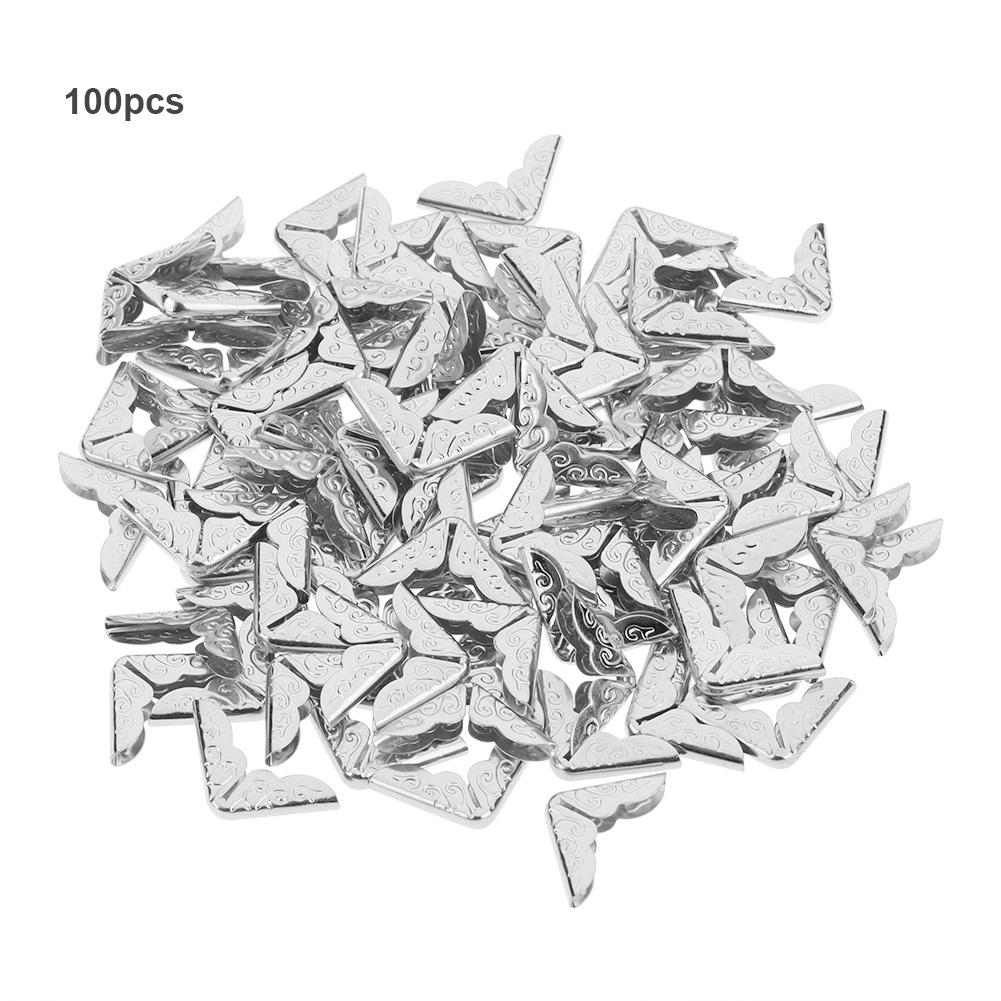 100pcs Tone Scrapbooking Albums Corner Protectors ... – Grandado