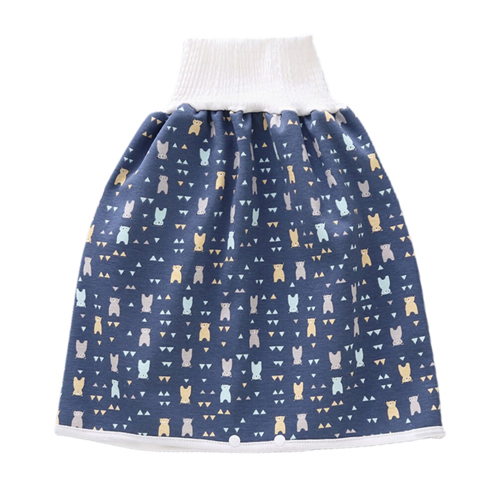 Cute Cartoon Baby Skirt Diapers Reusable Nappies Cloth Diaper Washable Infants Children Baby Cotton Training Pants Panties Nappy: A4 / M