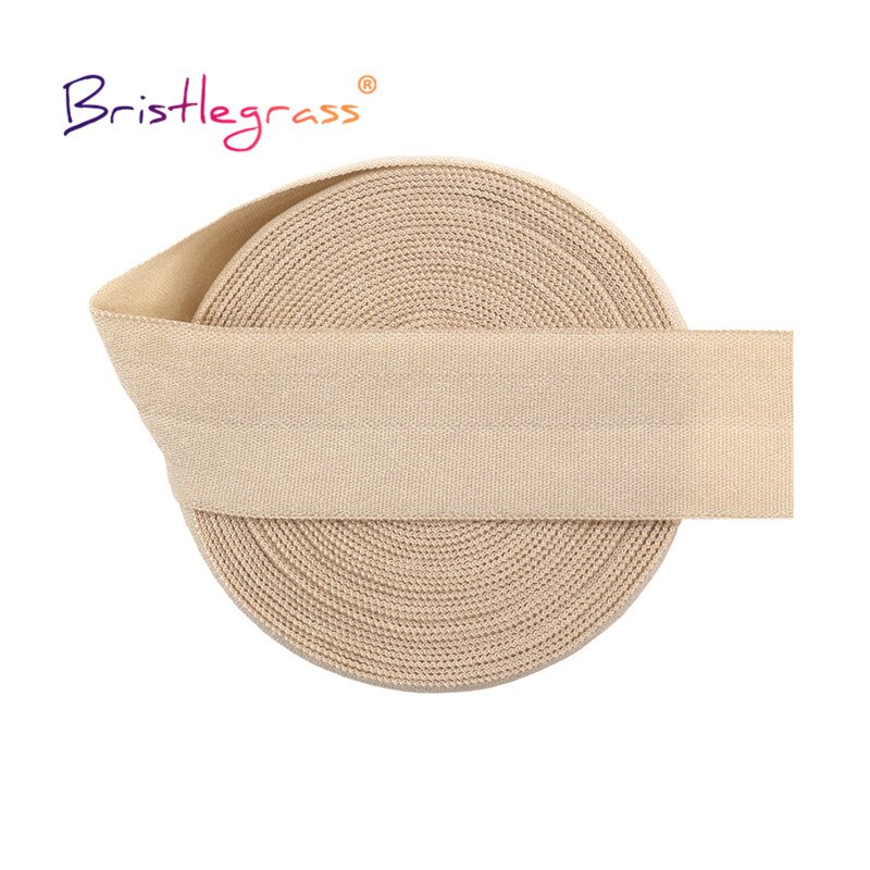 BRISTLEGRASS-cinta elástica FOE de licra, 100 yardas por rollo, 3/4 ", 20mm, mate sólido, no brillante accesorios de costura accesorios de costura costura accesorios novedosos cintas decorativas para costura
