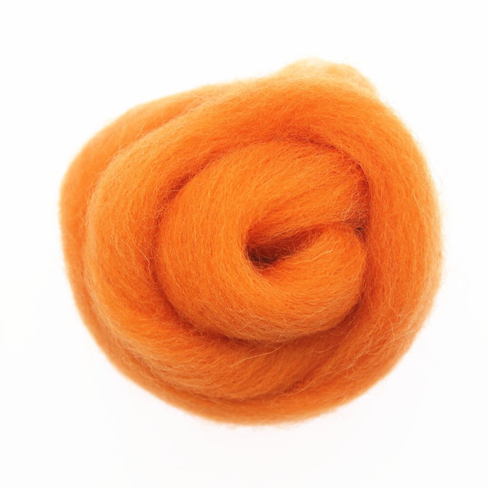 40 Colors 5g Soft DIY Craft Materials Wool Fibre Wool Roving for Trimming DIY Needle Felting Hand Spinning
