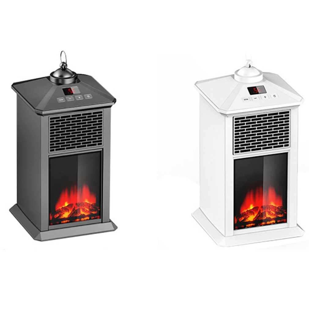 Portable Office Desktop Heater Household Bedroom Mini Portable Simulation Flame Mini Heater Small Heater