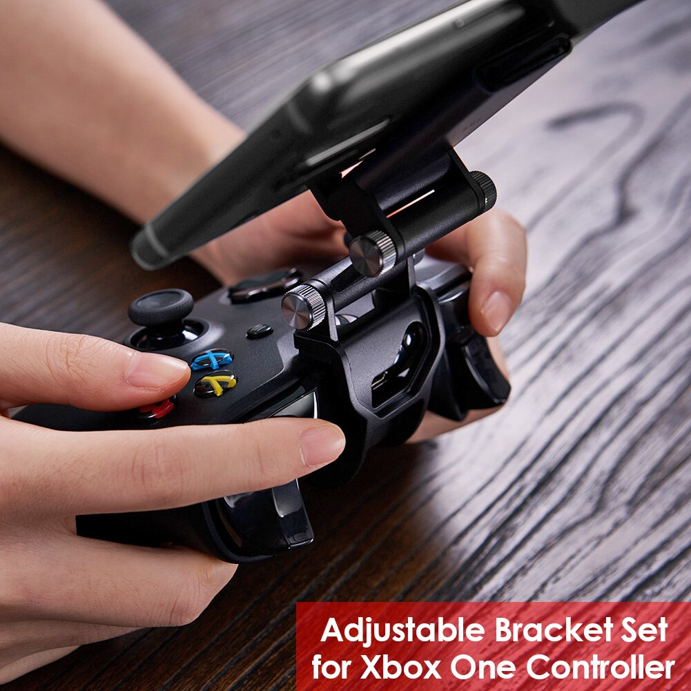 Soporte ajustable de aleación de aluminio para teléfono móvil, Clip para videojuegos, mando Xbox One/Xbox Elite +
