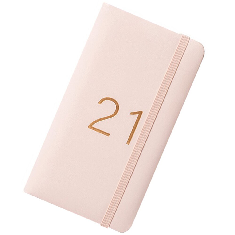 1pc Schedule Notebook Planning Notebook Portable Schedule To-do List Notebook