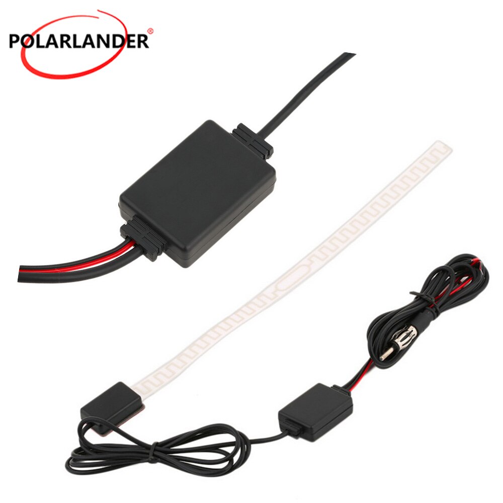 Verborgen Auto Turck Boot Voorruit Elektronische Fm Radio Antenne Fm Antenne Polarlander Fit Voor Ford/Vw
