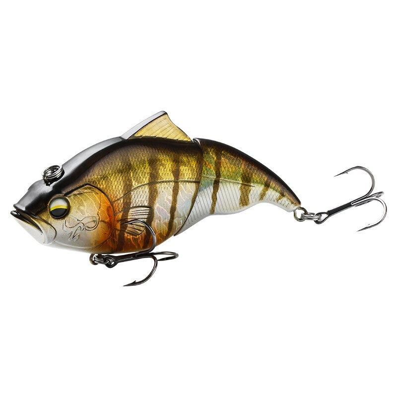 JOHNCOO 115mm Trillingen SW Drijvende Vissen Lokken Lipless Crankbaits Zinken Harde Lokken Kunstmatige VIB Aas Bass Vissen Lokt: 55 mm / Black