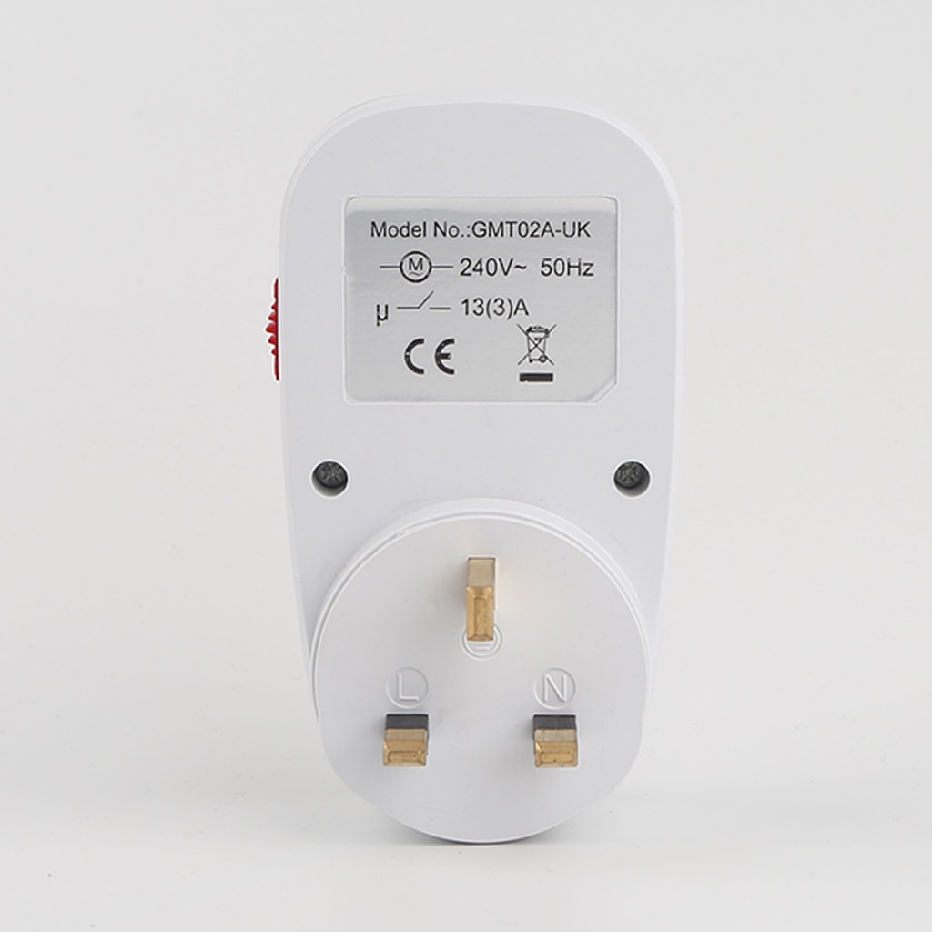 Home Interval Clock, Mechanical Timer, UK Wall Plug Socket, 24H Control Switch, Wall Plate ,Socket Panel, 7 Days Weekly