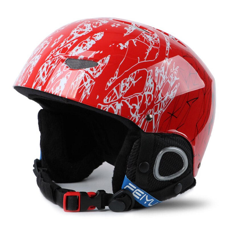 Como peixes esportes de inverno crianças equipamento capacete de esqui snowboard capacetes equitação skate esqui crianças alta qualidade casco, F-207