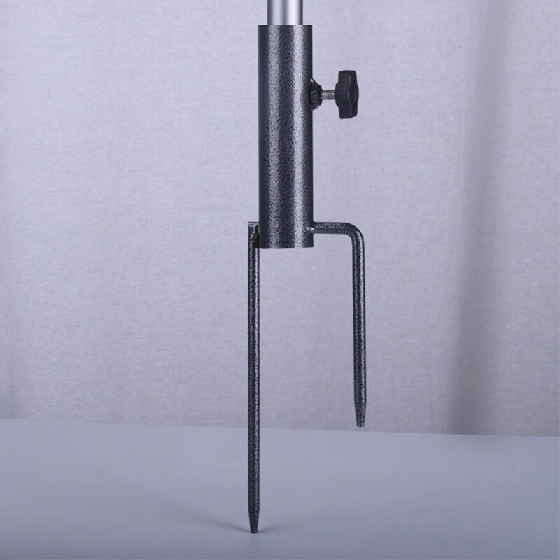 Umbrella Ground Spike Parasol Stand Holder Metal Outdoor Stand Beach Insert Plug Garden Accessories