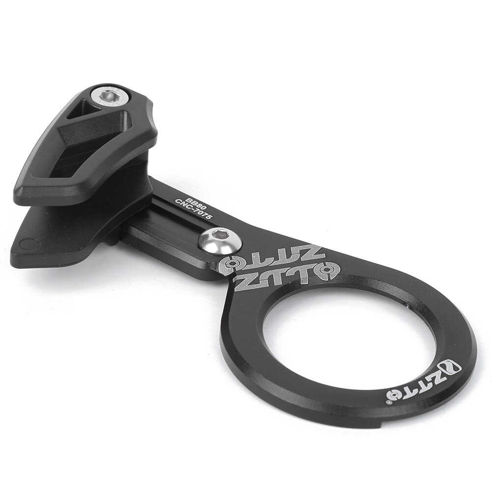 Ztto fietskettinggeleider ultralichte kettingkast mountainbike kettinggeleider klembevestiging voor 32-40t ronde en 32t-38t ovale kettingbladen
