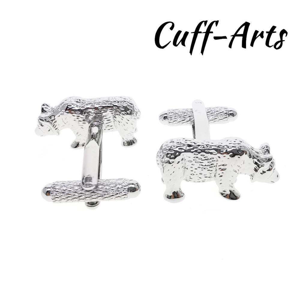 Herren Manschettenknöpfe Bär Manschettenknöpfe für Männer Gemelos Les Boutons De Manchette durch Cuffarts C10602