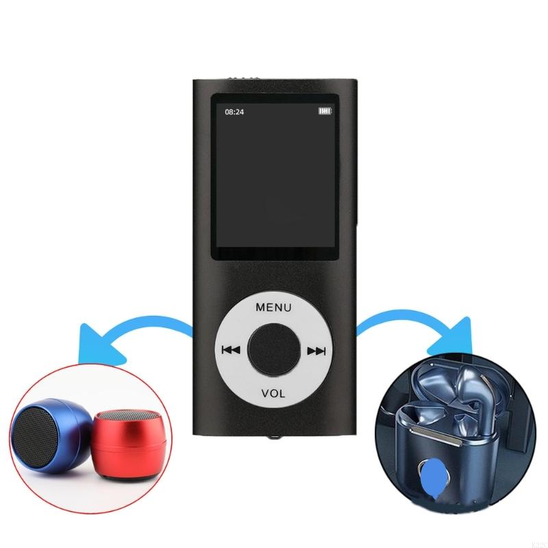 K32C Portable MP3 Music Player Digital LCD Screen Recording FM Radio ebook