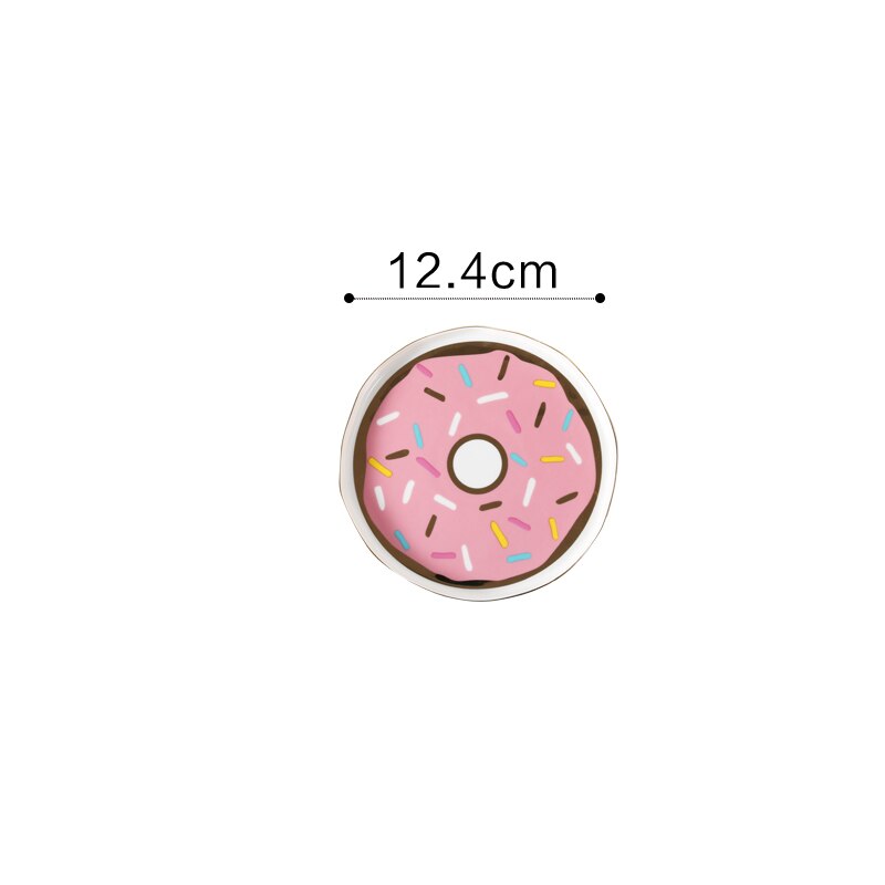 Fad plade dekorativ slik frugt porcelæn plade smykker opbevaringsbakke ring trinket fad bordservice  wy60928: Som