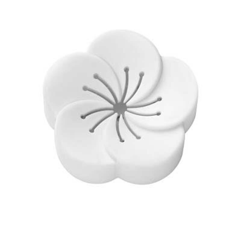 Bloemvorm Air Verse Doos Auto Wc Wierook Opbergdoos Elimineren Geuren Geur Luchtverfrisser Aromatherapie Doos Deodorizer 1 stuk: fragrans