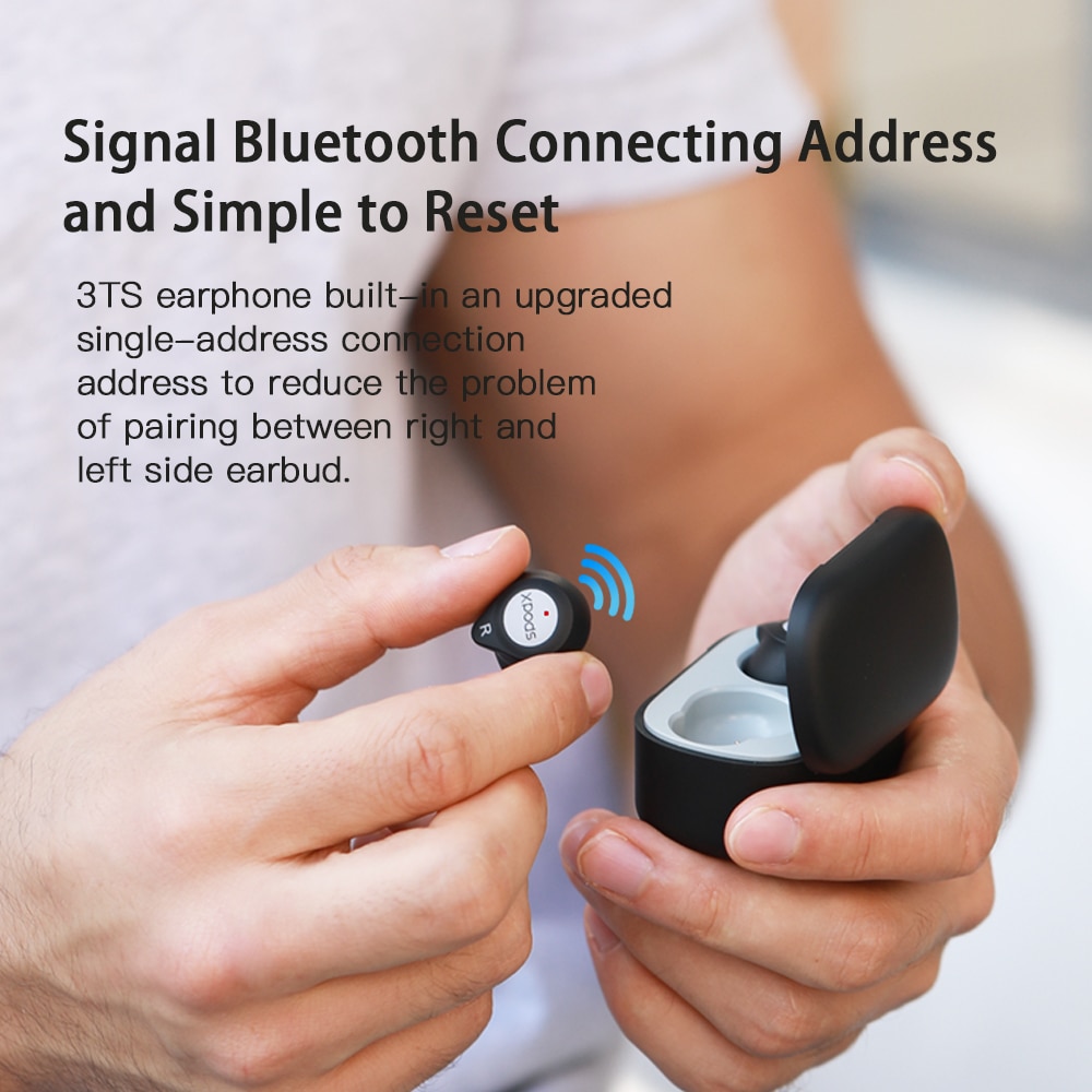 Wavefun-auriculares inalámbricos con Bluetooth, dispositivo de audio AptX, AAC, HIFI, IPX7, resistente al agua, CVC8.0, BT5.0