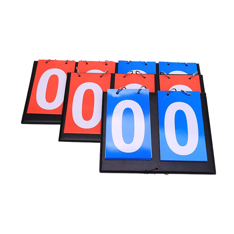 2-Digit Scoreboard Table Top Flip Score Count Board for Basketball,Volleyball