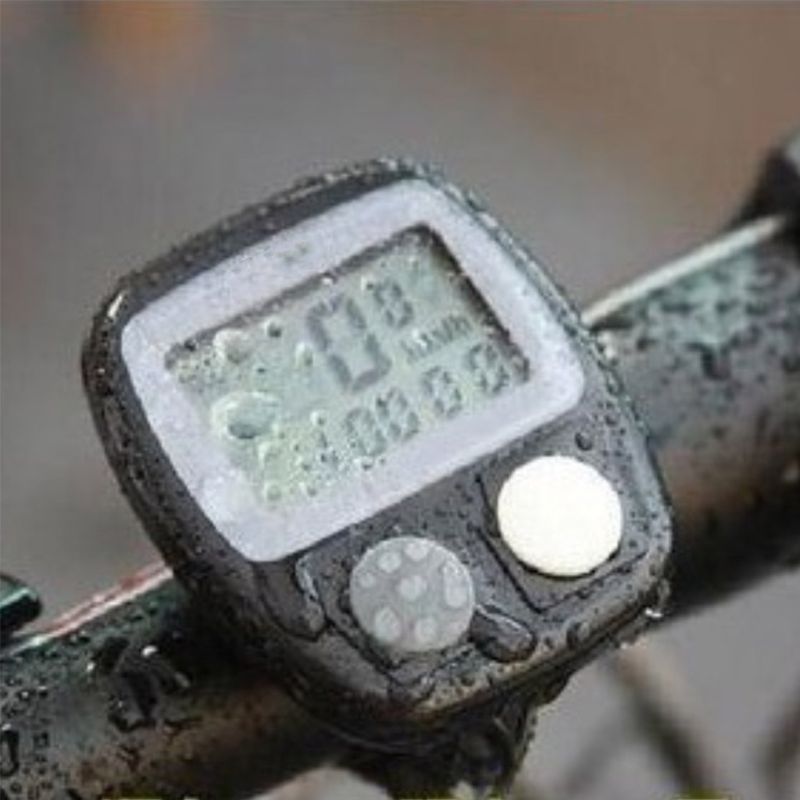 Compteur de vitesse pour ordinateur de vélo étanche compteur de vitesse vtt tableau de Code LCD compteur kilométrique numérique