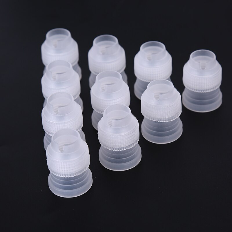 10Pcs Icing Friedliche Düsen Tipps Kuchen Dekorieren Converter Koppler Pastry Tool Home Tipps