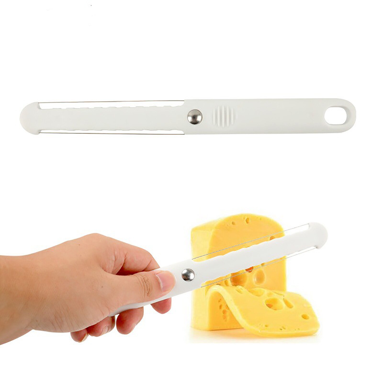 1Pcs Butter Cutter Cheese Slicer Cooking Tools Pizza Peeler Baking Accessories Wired Cheese Knife Kitchen Gadget Accessories #50